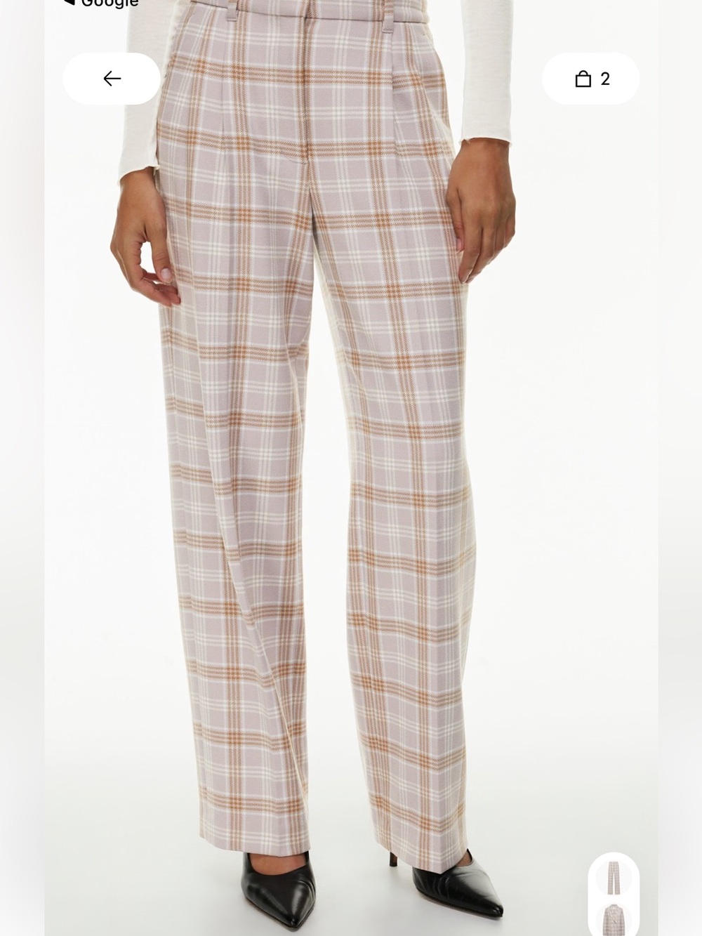 ARITZIA Wilfred The Effortless Pants - Picture 2 of 7